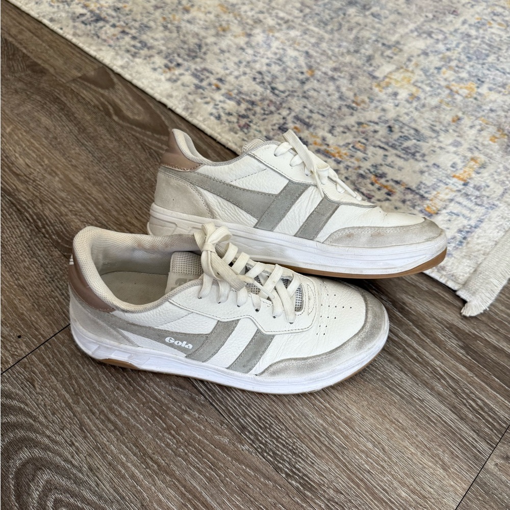 Gola Casual White and Gray Sneakers